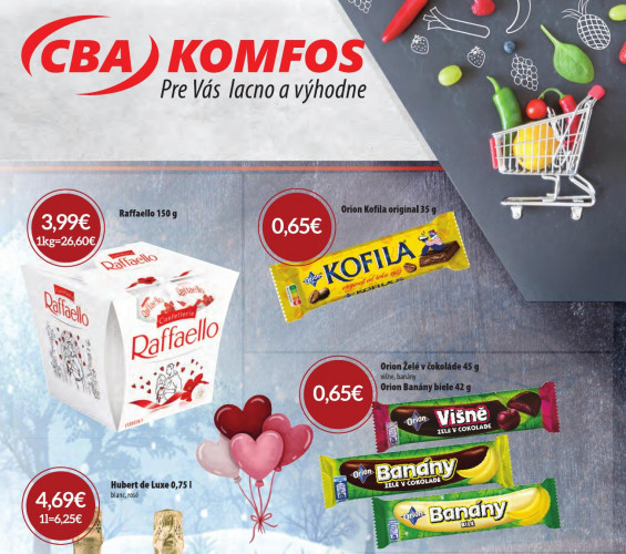 CBA Komfos - leták od 06.02.2025