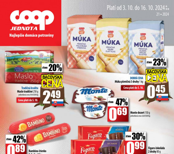 coop - leták od 03.10.2024