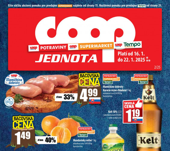 coop - leták od 16.01.2025