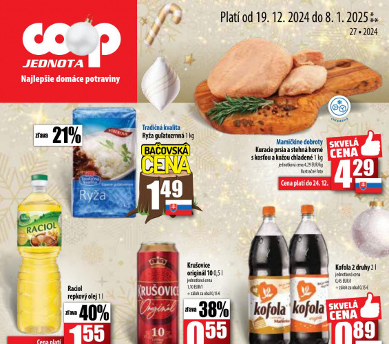 COOP - leták od 19.12.2024