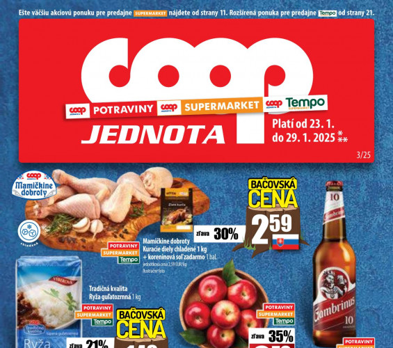 coop - leták od 23.01.2025