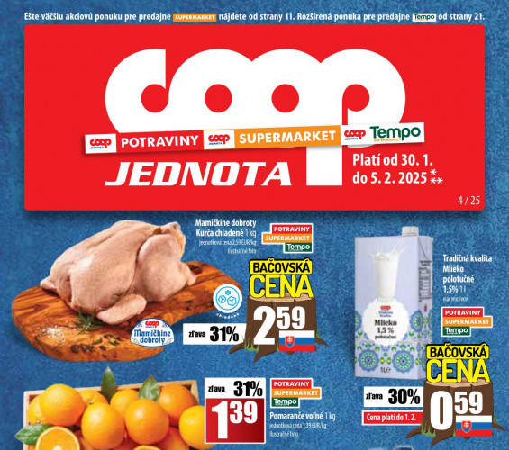 coop - leták od 30.01.2025