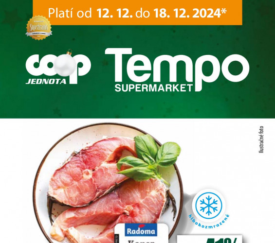 coop - leták COOP Tempo od 12.12.2024