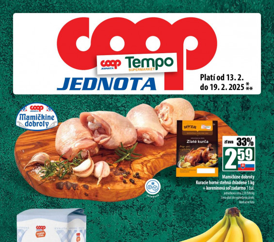 coop - leták COOP Tempo od 13.02.2025