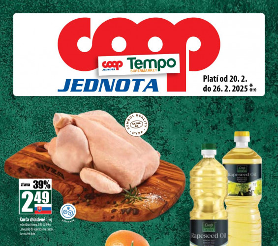 coop - leták COOP Tempo od 20.02.2025