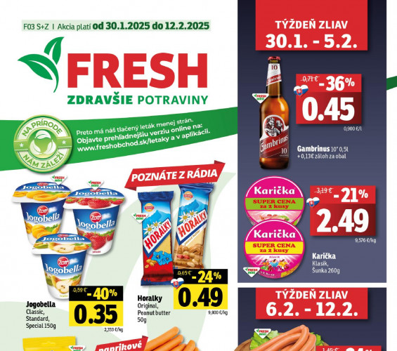 fresh - leták od 30.01.2025