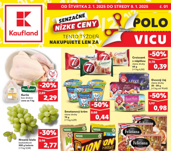 Kaufland - leták od 02.01.2025