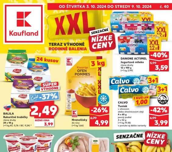 kaufland - leták od 03.10.2024