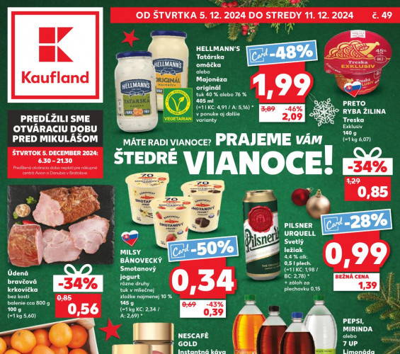 Kaufland - leták od 05.12.2024