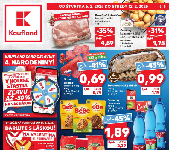 Kaufland - leták od 06.02.2025