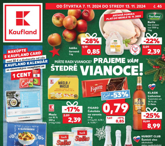 Kaufland - leták od 07.11.2024