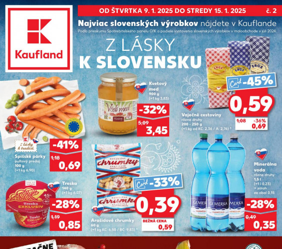 Kaufland - leták od 09.01.2025