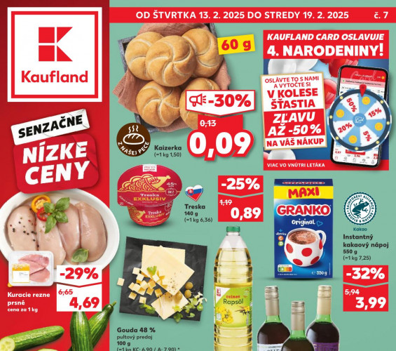 kaufland - leták od 13.02.2025