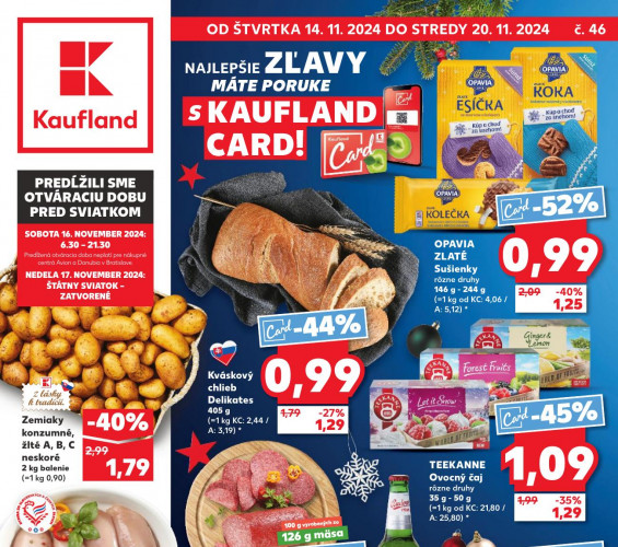 kaufland - leták od 14.11.2024