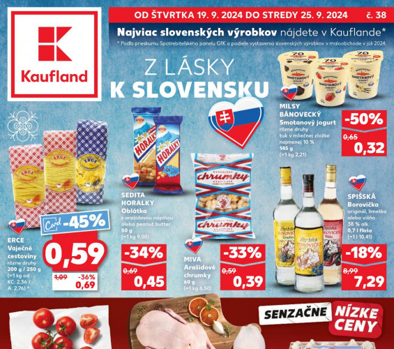 kaufland - leták od 19.09.2024