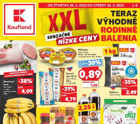 kaufland - leták od 20.02.2025