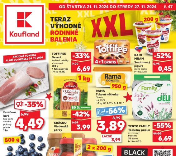 Kaufland - leták od 21.11.2024