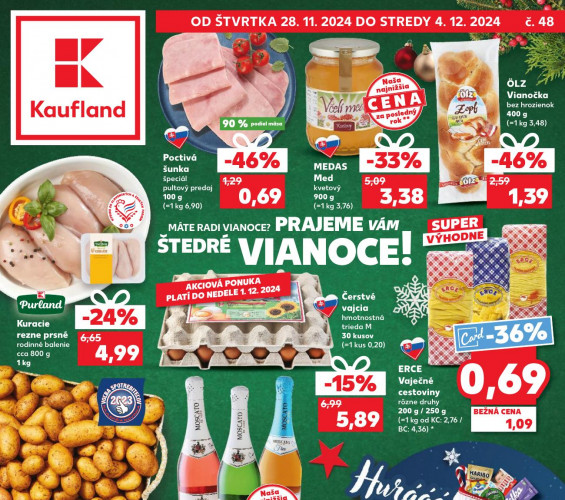 Kaufland - leták od 28.11.2024