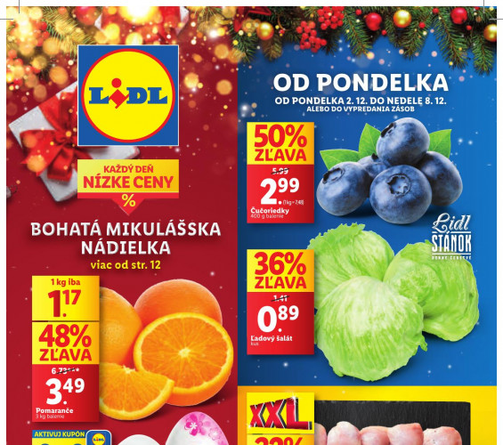 lidl - leták od 02.12.2024