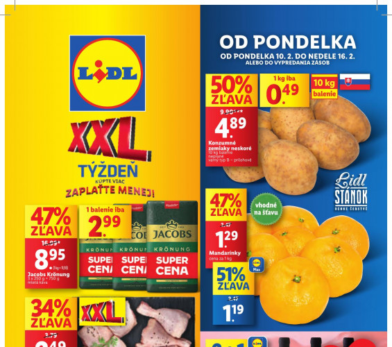 lidl - leták od 10.02.2025