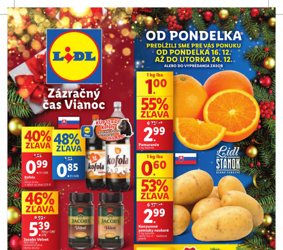 Lidl - leták od 16.12.2024