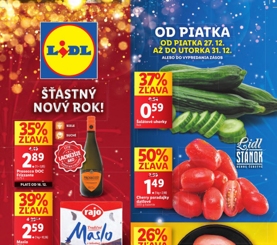 Lidl - leták od 27.12.2024