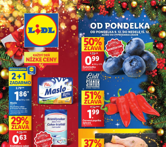 lidl - leták Lidl od 09.12.2024