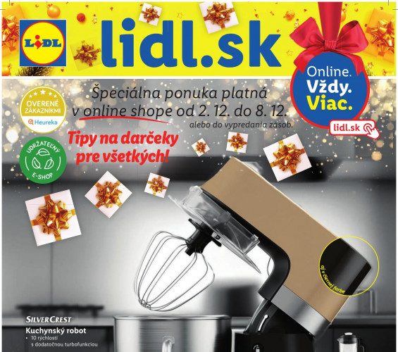 lidl - leták Lidl shop od 02.12.2024