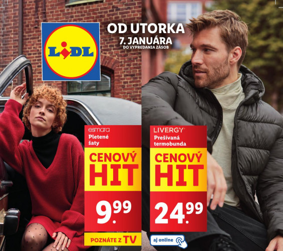 Lidl - leták Lidl tovar od 07.01.2025