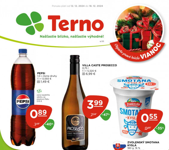 Terno - leták od 12.12.2024